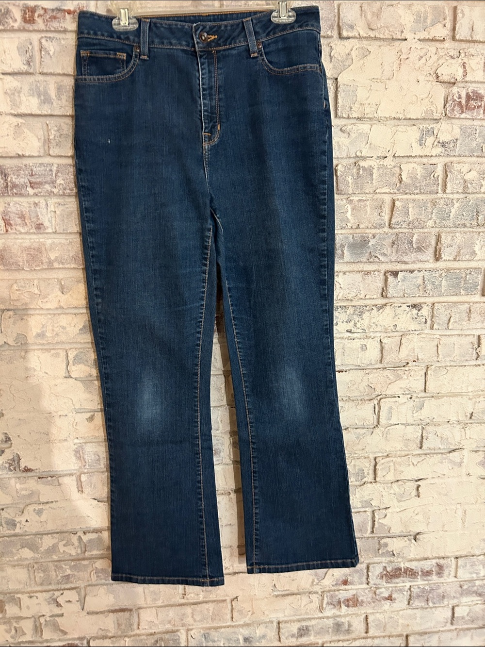 L.L. Bean Dark Blue Flare Jeans